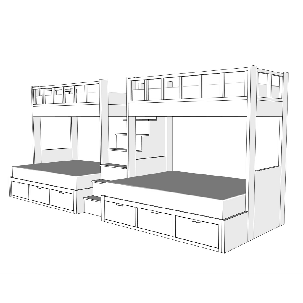 The Prescott Bunk Bed
